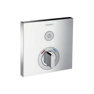 Bateria prysznicowa termostatyczna  Hansgrohe  ShowerSelect, podtynkowa, element zewnętrzny- sanitbuy.pl