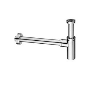 Syfon Omnires do umywalki, wzór ozdobny - chrom- sanitbuy.pl