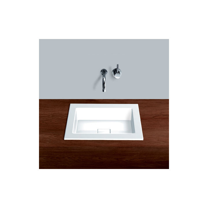 Umywalka Alape EB.Q450 wpuszczana w blat  450x450 mm- sanitbuy.pl