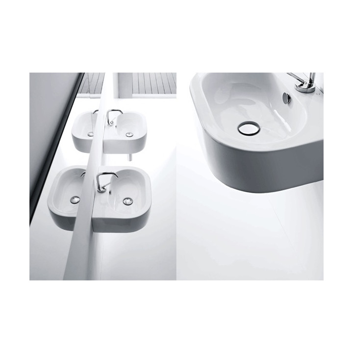 Umywalka Kerasan Flo 50x40 cm- sanitbuy.pl