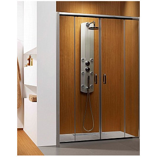 Drzwi do wnęki Dolphi  Radaway Premium Plus DWD 1800 mm podwójne, przesuwne, szkło przejrzyste- sanitbuy.pl