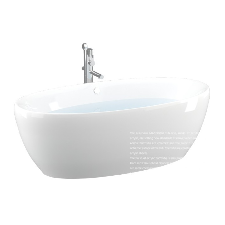 Wanna MARCOONI VSA-31 180x95 cm, wolnostojąca- sanitbuy.pl