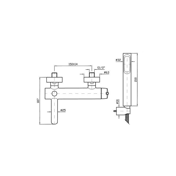 Bateria wannowa Zucchetti Simply Beautiful - sanitbuy.pl
