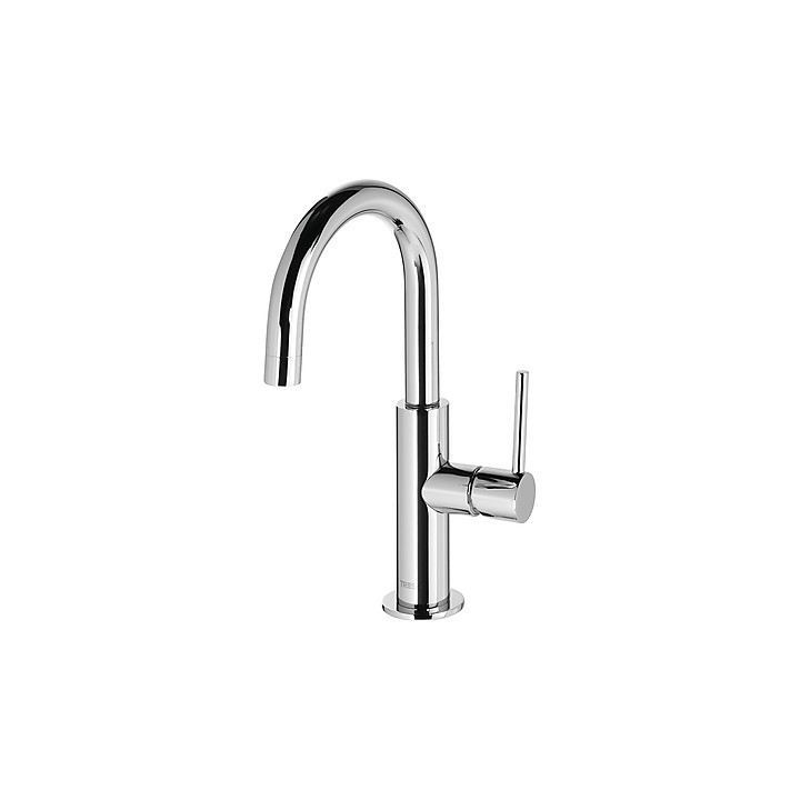 Bateria umywalkowa  Study - Tres, wys. 27,5 cm z obrotową wylewką - sanitbuy.pl