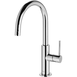 Bateria umywalkowa  Study - Tres, wys. 27,5 cm z obrotową wylewką - sanitbuy.pl