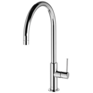 Bateria umywalkowa  Study - Tres, wys. 41,8 cm z obrotową wylewką - sanitbuy.pl