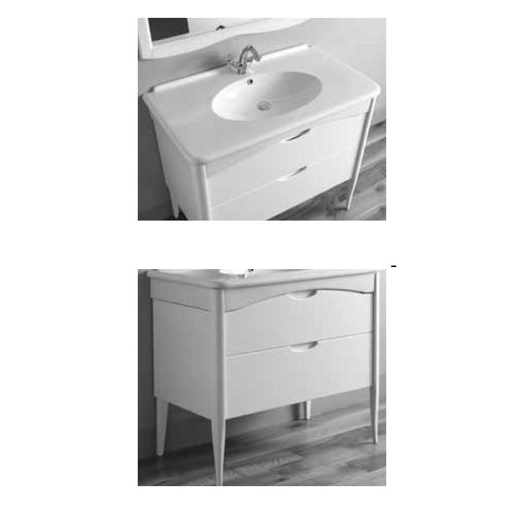 Umywalka Kerasan Retro 100x55 cm- sanitbuy.pl