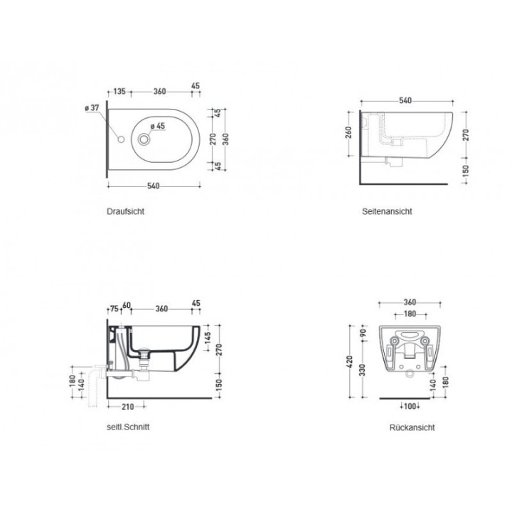 Miska Flaminia App wisząca- sanitbuy.pl