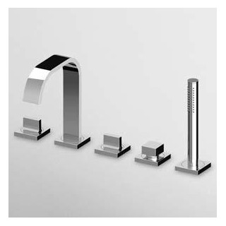 Bateria Zucchetti Aguablu wannowa 5-otworowa- sanitbuy.pl