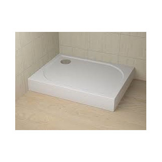 Brodzik Dolphi Radaway Delos D z obudową prostokątny, 100x75 cm, prawy- sanitbuy.pl