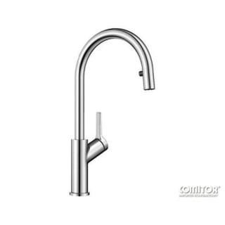 Bateria kuchenna  Blanco Carena, chrom/kawowy- sanitbuy.pl