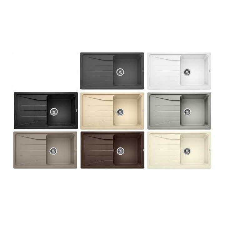 Zlewozmywak Blanco SONA 5 S 86x50 cm bez kora, alumetalik- sanitbuy.pl