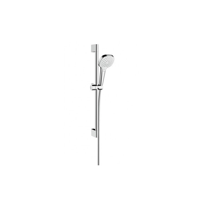 Zestaw prysznicowy Hansgrohe Croma Select E Vario 90 cm, wielkość główki 11 cm, biały chrom- sanitbuy.pl