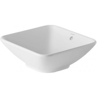 Umywalka Duravit ME by Starck 45x32 cm z jednym otworem na baterie z powłoką WonderGliss- sanitbuy.pl