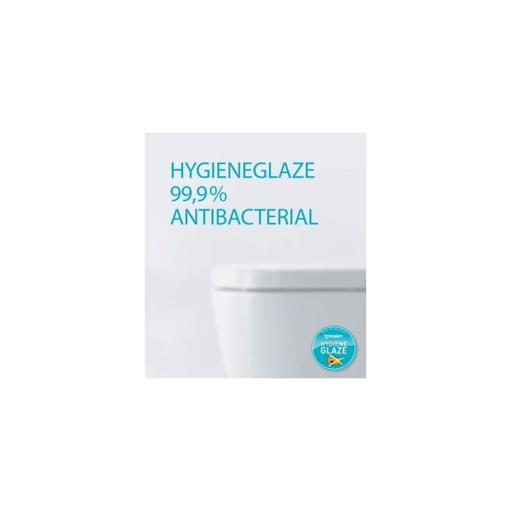 Miska Duravit ME by Starck, wisząca z HygieneGlaze- sanitbuy.pl