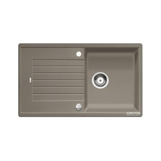 Zlewozmywak Blanco ZIA 5S 86x50 cm, z korkiem automatycznym, szampan- sanitbuy.pl