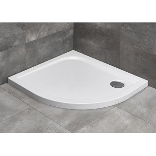 Brodzik Radaway Delos A 85x85 cm półokrągły- sanitbuy.pl