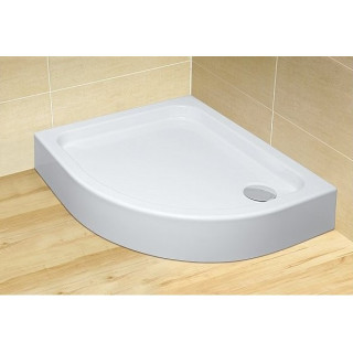 Brodzik Radaway Siros A 80x80 cm półokrągły- sanitbuy.pl