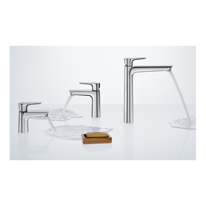 Bateria umywalkowa Hansgrohe Talis Select E z kompletem odpływowym , wysoka - sanitbuy.pl