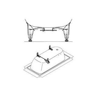 Nogi do wanny Kaldewei model 5030 Allround- sanitbuy.pl