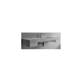 Umywalka Kerasan Cento 140x45 cm z blatem- sanitbuy.pl