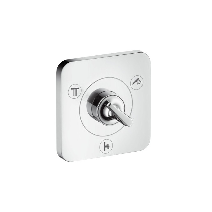 Zawór odcinający Trio/Quattro Axor Citterio E 12x12, chrom, element zewnętrzny - sanitbuy.pl