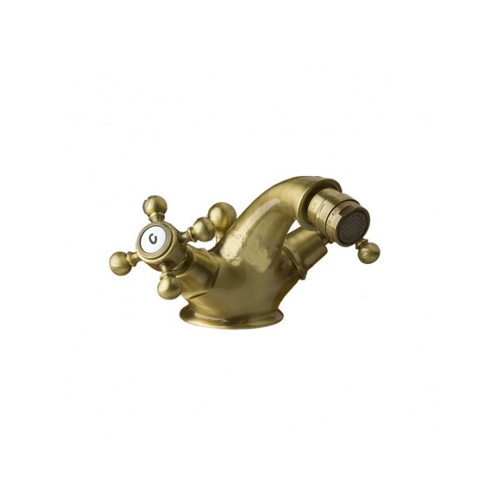 Bateria prysznicowa Eurorama Anais z wężem i słuchawką , złoto- sanitbuy.pl