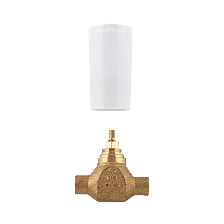 Element wewnętrzny zaworu podtynkowego Grohe 1/2", poł. lutowane- sanitbuy.pl