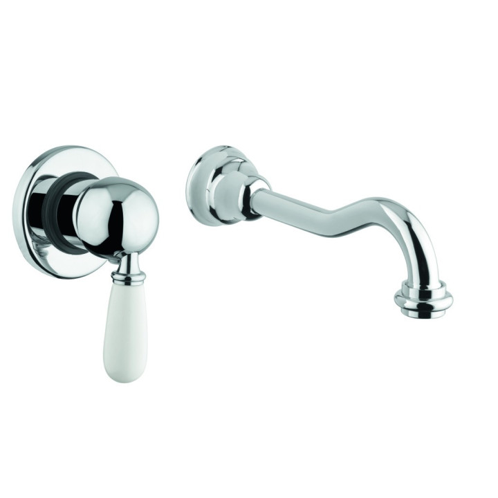 Bateria natryskowa Gaboli Luigi Imperial, stare złoto- sanitbuy.pl