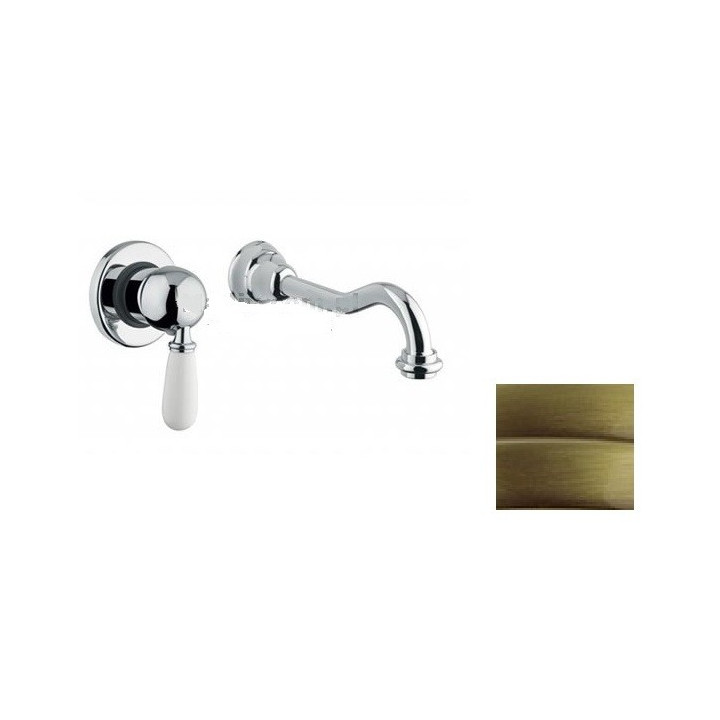 Bateria natryskowa Gaboli Luigi Imperial, stare złoto- sanitbuy.pl