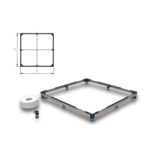 Rama montażowa do brodzików Kaldewei Conoflat o wymiarach max. 120x120 cm, model 5300- sanitbuy.pl