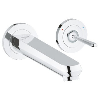 Bateria umywalkowa Grohe Eurodisc Joy ścienna, dł. 171 mm, chrom, 2-otworowa- sanitbuy.pl