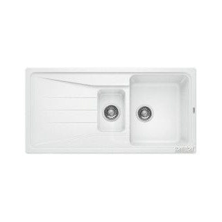 Zlewozmywak podwieszany 100x50 cm Blanco Sona 6 S bez korka, antracyt- sanitbuy.pl