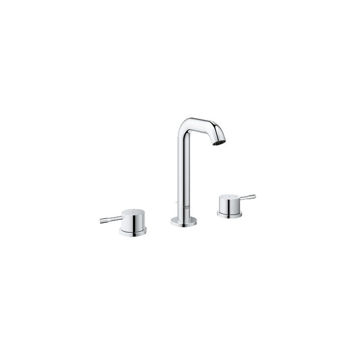 Bateria umywalkowa GRohe Essence stojąca, wys. 193 mm, chrom, 3-otworowa,- sanitbuy.pl