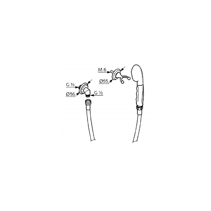 Kludi Adlon zestaw natryskowy, chrom- sanitbuy.pl