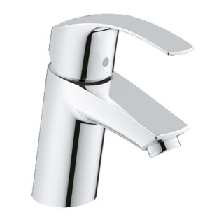 Bateria umywalkowa Grohe Eurosmart stojąca, wys. 184 mm, chrom, jednootworowa, z opuszczanym łańcuszkiem- sanitbuy.pl