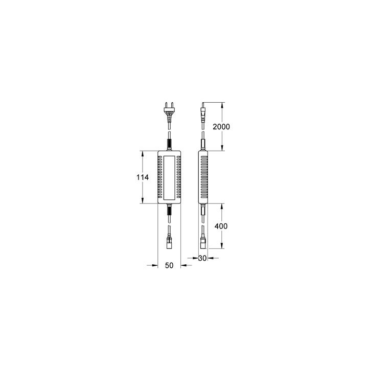 Jednostka zasilająca GROHE F-Digital Deluxe- sanitbuy.pl