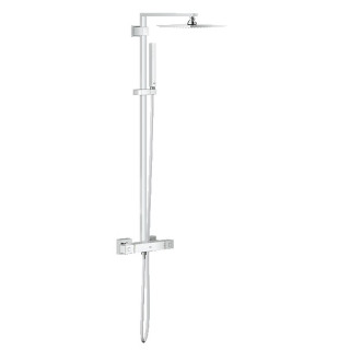 System prysznicowy GROHE Euphoria Cube XXL System 220 Rainshower Allure dł. ramienia 400 mm, chrom- sanitbuy.pl