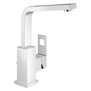 Bateria umywalkowa GROHE Eurocube stojąca, wys. 248 mm, chrom, jednootworowa, ogranicznik przepływu- sanitbuy.pl