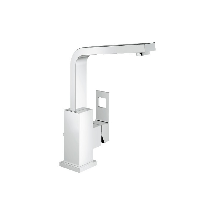 Bateria umywalkowa GROHE Eurocube stojąca, wys. 248 mm, chrom, jednootworowa, ogranicznik przepływu- sanitbuy.pl
