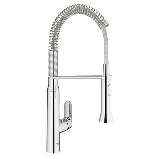 Bateria kuchenna Grohe K7 wylewka z prysznicem- sanitbuy.pl