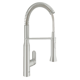 Bateria kuchenna GROHE K7 1/2", stojąca, wys. 539 mm, chrom, z wyciąganą wylewką- sanitbuy.pl
