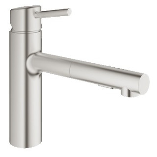 Bateria kuchenna GROHE Concetto 1/2" stojąca, wys. 264 mm, chrom, jednouchwytowa- sanitbuy.pl