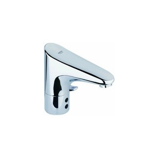 Bateria umywalkowa elektroniczna GROHE Essence E stojąca, wys. 257 mm, chrom, z mieszaczem, transformator- sanitbuy.pl