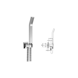 Słuchawka Steinberg Seria 120 z uchwytem i wężem 1,5 m- sanitbuy.pl