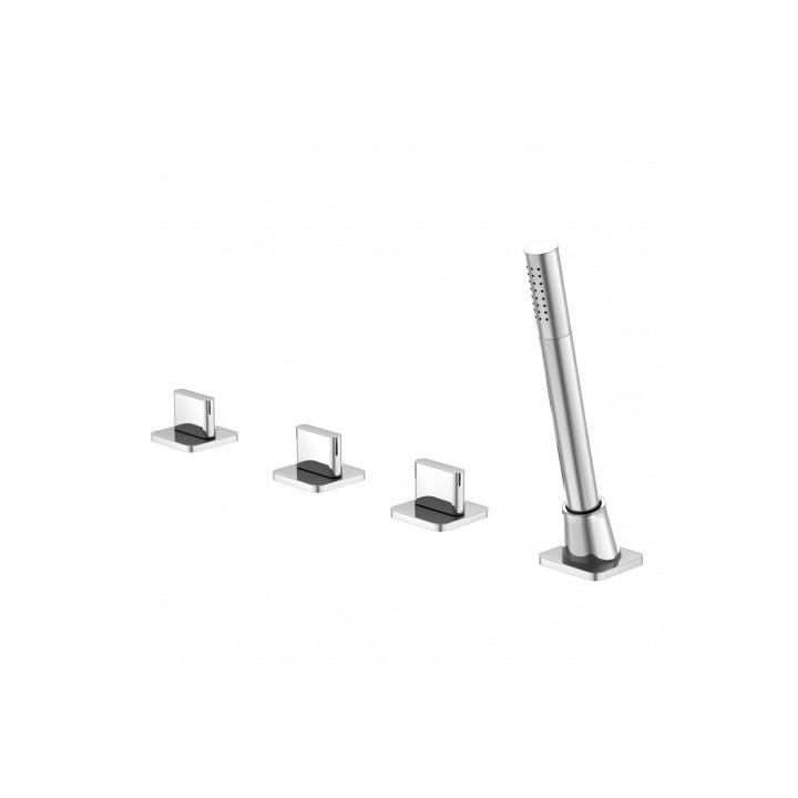 Bateria wannowo-natryskowa 5-otworowa Steinberg Seria 235, dtynkowa, pochrom- sanitbuy.pl