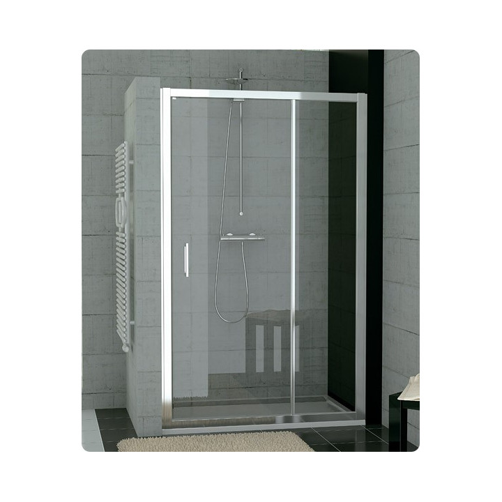 Drzwi jednoczęściowe SanSwiss TOP-LINE TOPP szer. 600 - 800 mm, wys. do 1900 mm, srebrny mat, przezroczyste- sanitbuy.pl