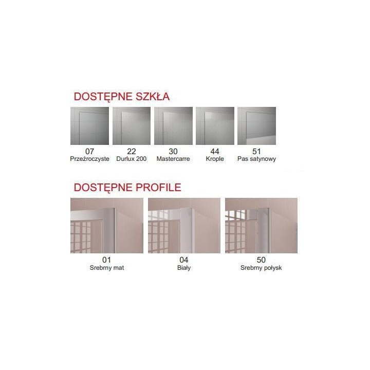 Kabina, drzwi rozsuwane SanSwiss TOP-LINE TOP lewe, szer. 700 mm, wys. 1900 mm, srebrny mat, przezroczyste - sanitbuy.pl