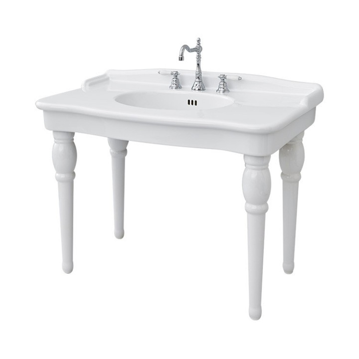 Umywalka Artceram Hermitage 112x63 cm, biała- sanitbuy.pl