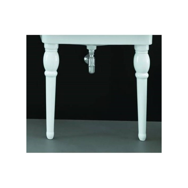 Umywalka Artceram Hermitage 112x63 cm, czarna- sanitbuy.pl